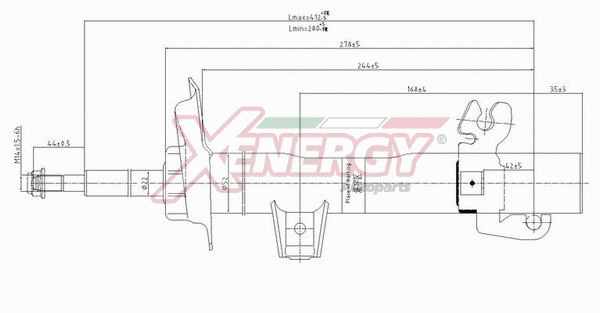 Shock Absorber (X622334)
