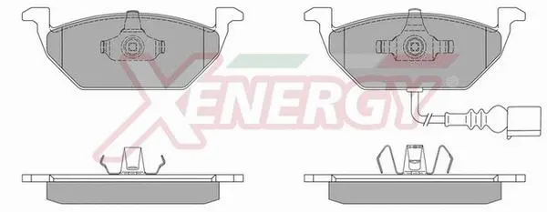 Brake Pad Set, disc brake (X40664)