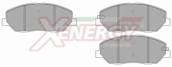 Brake Pad Set, disc brake (X41048)