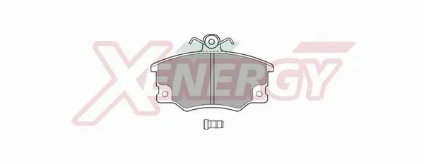 Brake Pad Set, disc brake (X40180)