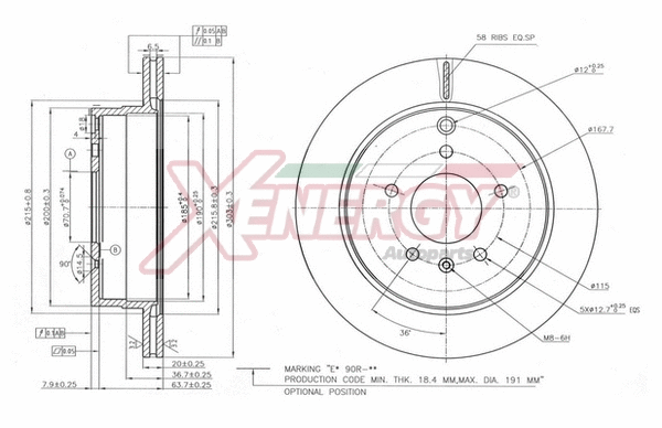 Brake Disc (X602877)