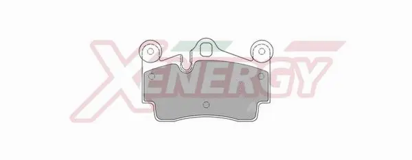 Brake Pad Set, disc brake (X40895)