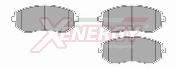 Brake Pad Set, disc brake (X40926)