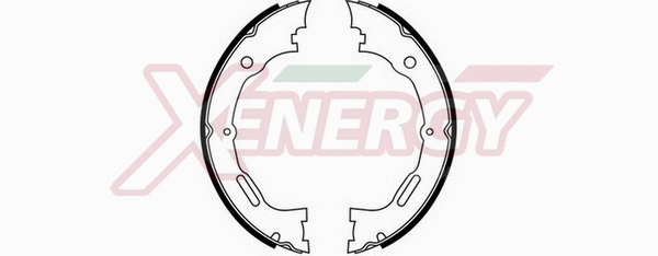 Brake Shoe Set, parking brake (X50367)
