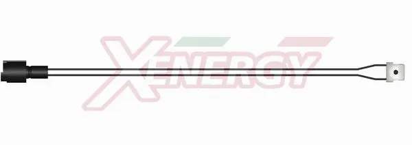 Warning Contact, brake pad wear (X70101)