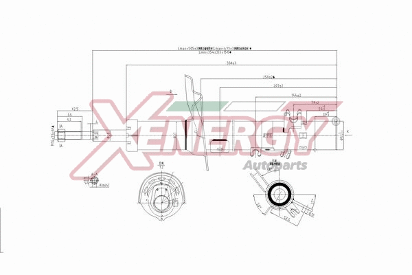 Shock Absorber (X8004333)
