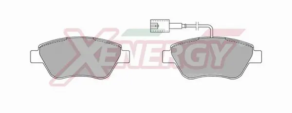 Brake Pad Set, disc brake (X41084)