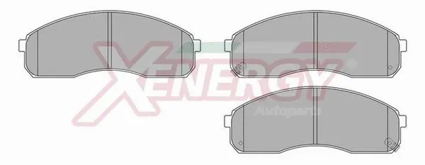 Brake Pad Set, disc brake (X40832)