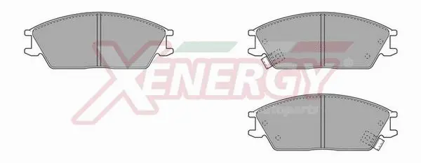 Brake Pad Set, disc brake (X40296)