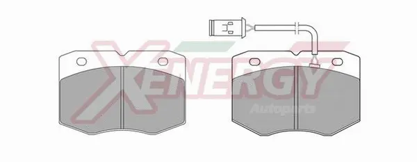 Brake Pad Set, disc brake (X40520)