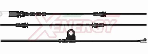Warning Contact, brake pad wear (X70275)