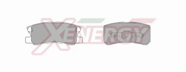 Brake Pad Set, disc brake (X41042)