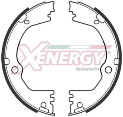 Brake Shoe Set, parking brake (X50728)
