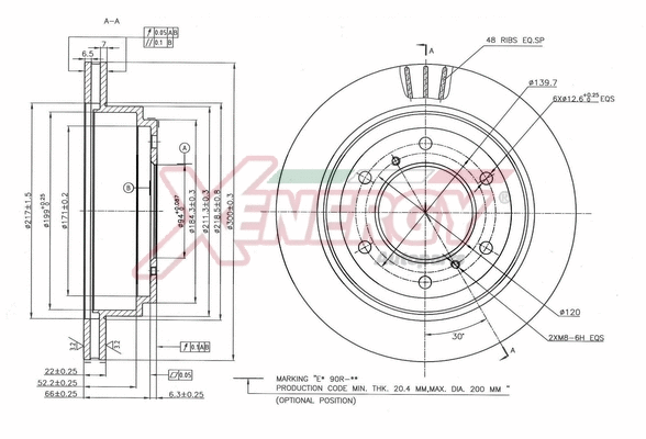Brake Disc (X602821)