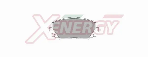 Brake Pad Set, disc brake (X41029)