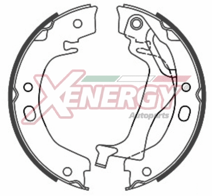 Brake Shoe Set (X50545)