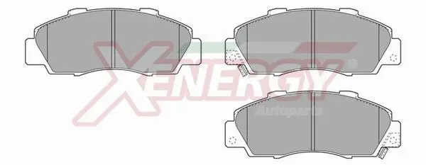 Brake Pad Set, disc brake (X40537)