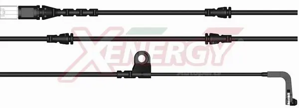 Warning Contact, brake pad wear (X7035001)