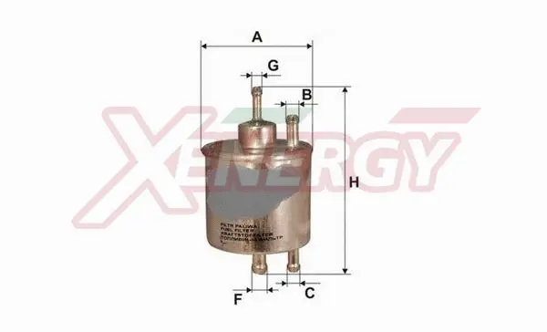 Fuel Filter (X1510438)