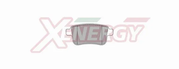 Brake Pad Set, disc brake (X41016)