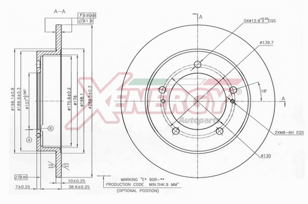 Brake Disc (X601533)