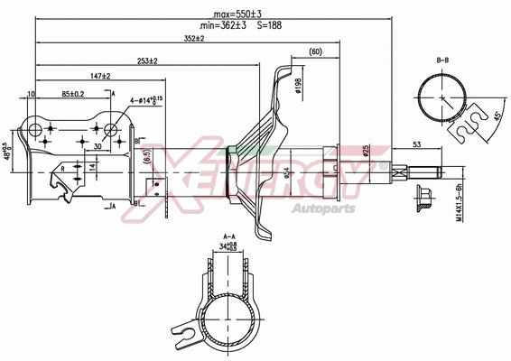 Shock Absorber (X042335)