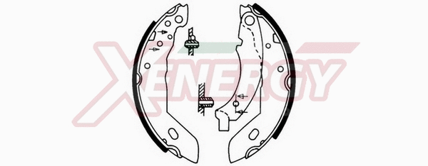 Brake Shoe Set (X50147)