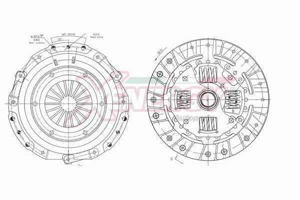 Clutch Kit (VKFTA800162)