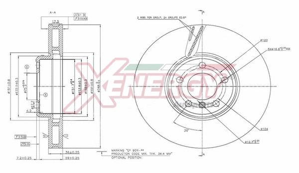 Brake Disc (X602918)