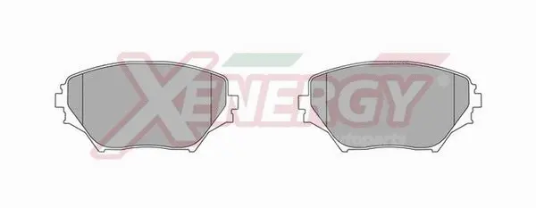 Brake Pad Set, disc brake (X40825)