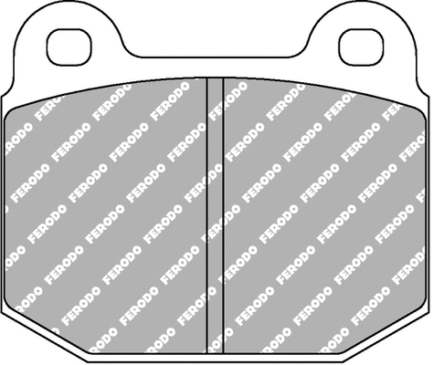 Brake Pad Set, disc brake (FCP116R)