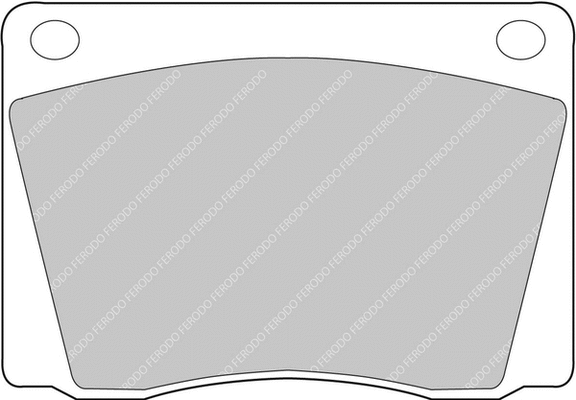 Brake Pad Set, disc brake (FCP9H)
