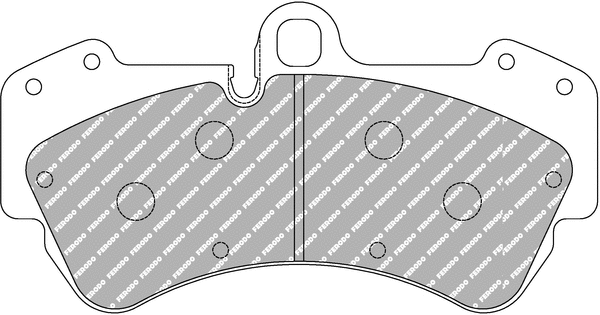 Brake Pad Set, disc brake (FCP1625H)