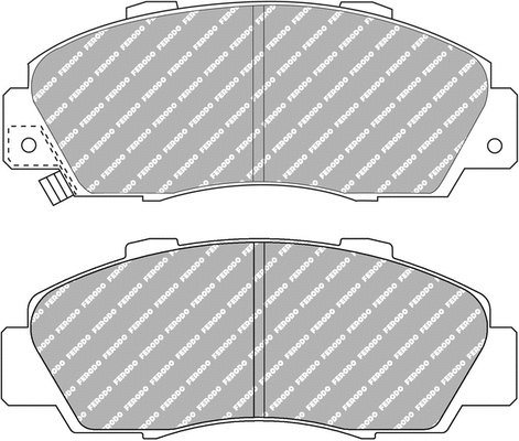 Brake Pad Set, disc brake (FDS905)