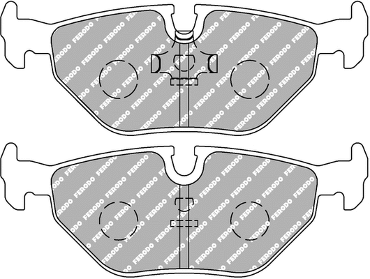Brake Pad Set, disc brake (FCP578H)