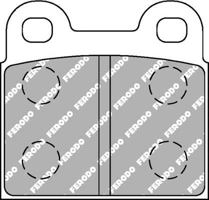 Brake Pad Set, disc brake (FDS3)