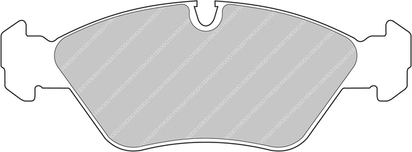 Brake Pad Set, disc brake (FCP256H)
