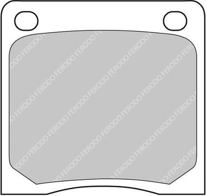 Brake Pad Set, disc brake (FCP39C)