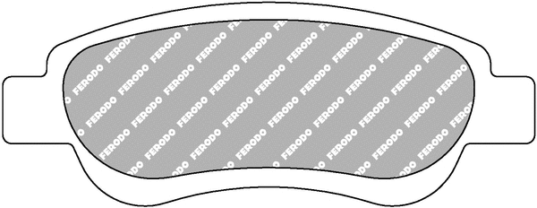 Brake Pad Set, disc brake (FCP1790H)