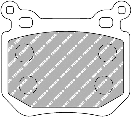 Brake Pad Set, disc brake (FDS4217)