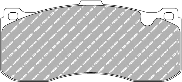Brake Pad Set, disc brake (FCP4218H)