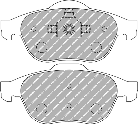 Brake Pad Set, disc brake (FCP1441H)