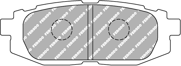 Brake Pad Set, disc brake (FDS4187)