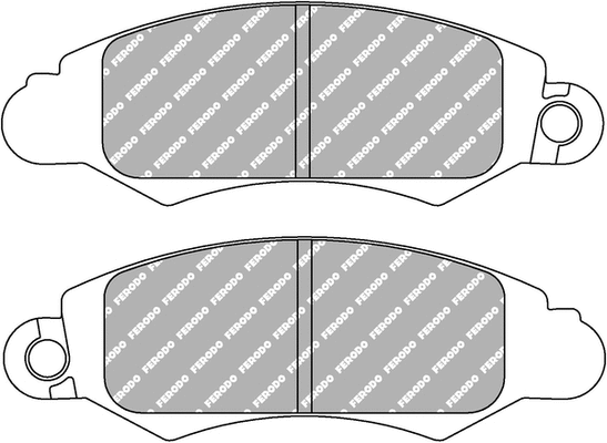 Brake Pad Set, disc brake (FCP1459R)