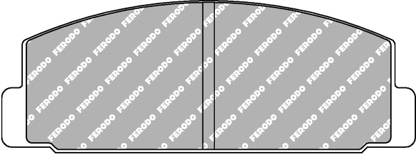 Brake Pad Set, disc brake (FCP372H)