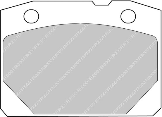 Brake Pad Set, disc brake (FCP96H)