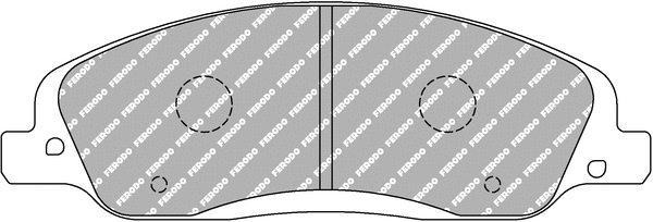 Brake Pad Set, disc brake (FRP3129H)