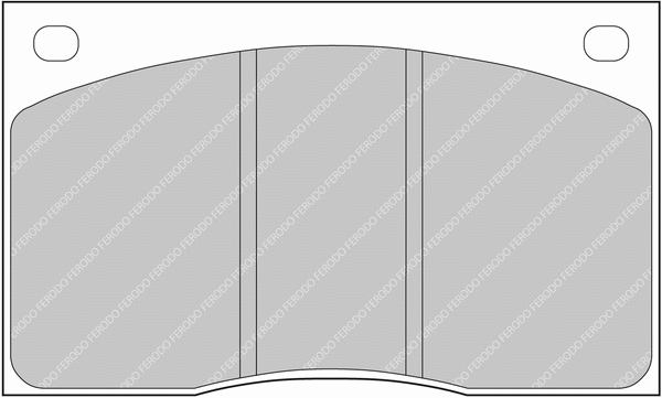 Brake Pad Set, disc brake (FCP817H)