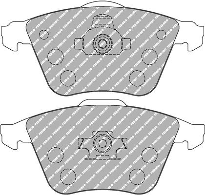 Brake Pad Set, disc brake (FDS1706)