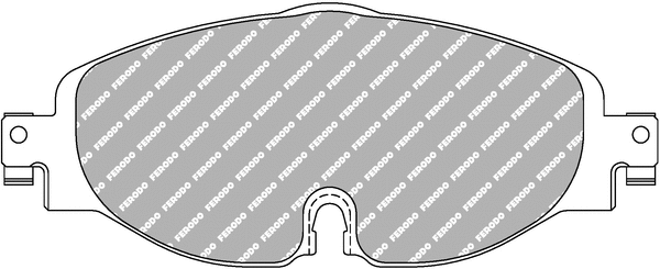 Brake Pad Set, disc brake (FCP4433H)